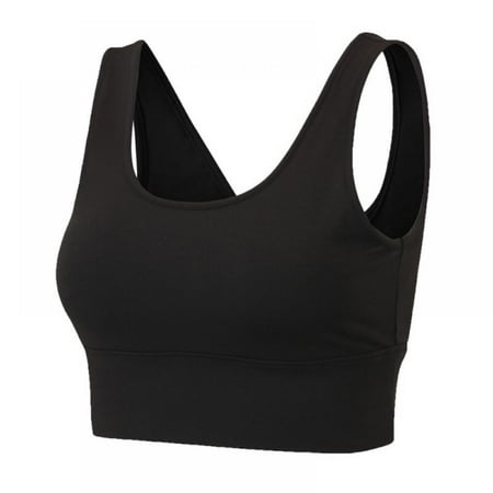 

Bosleyshop Women s Breathable Sports Bra Shockproof Workout Tops Running Seamless Vest for Yoga Fitness