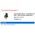 thumbnail image 2 of Crank Position Sensor - Compatible with 2006 - 2009 Land Rover Range Rover 2007 2008, 2 of 2