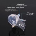 Stamens Stopper,Silicone Anti Snore Tongue Retaining Device With Case