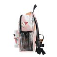 thumbnail image 4 of FORMRS School Backpack with Front Zippered Pocket 12" Student Travel Daypack, Pink Christmas Snowman, 4 of 6