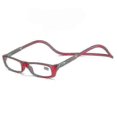 thumbnail image 1 of Folding Magnetic Reading Glasses Snap Click Front Neck Hanging Spectacles-fhp21, 1 of 5