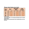 thumbnail image 2 of Uhndy Women Long Sleeves Striped Print Knitting Cardigan Open Front Warm Sweater Outwear Coats Knee Length Knitwear Jumper Coat Outwear, 2 of 6