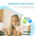 thumbnail image 3 of 2Pcs Skin Cleaning Scrubbers Cartoon Bath Sponge Body Exfoliating Loofah, 3 of 9