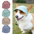 thumbnail image 2 of Casual Baseball Pet Hat - Soft Comfortable - Buckle Adjustment - Earless Design - Summer Supply, 2 of 8