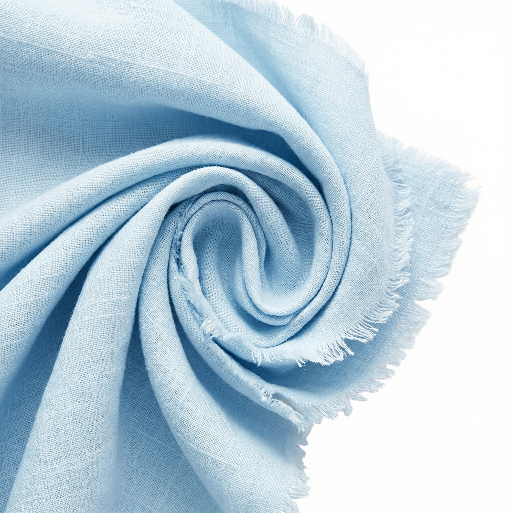 Unique Bargains 12Pcs Washable Cotton Dining Events Cloth Nspkins Sky Blue 17x17inch