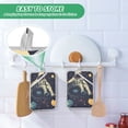 thumbnail image 4 of Yayeee Pot Holders Kitchen Heat Resistant with Pocket 7"x9.8" Cotton Oven Cooking Hot Pads, Astronaut Space, 4 of 7
