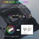 thumbnail image 5 of COOLMOON 12cm Case Cooler 5V 3PIN ARGB PC Case Radiador 12V 4PIN PWM Accesorios Likrtyny  Para estrenar, 5 of 9