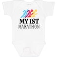thumbnail image 3 of Inktastic My 1st Marathon Race Boys or Girls Baby Bodysuit, 3 of 5