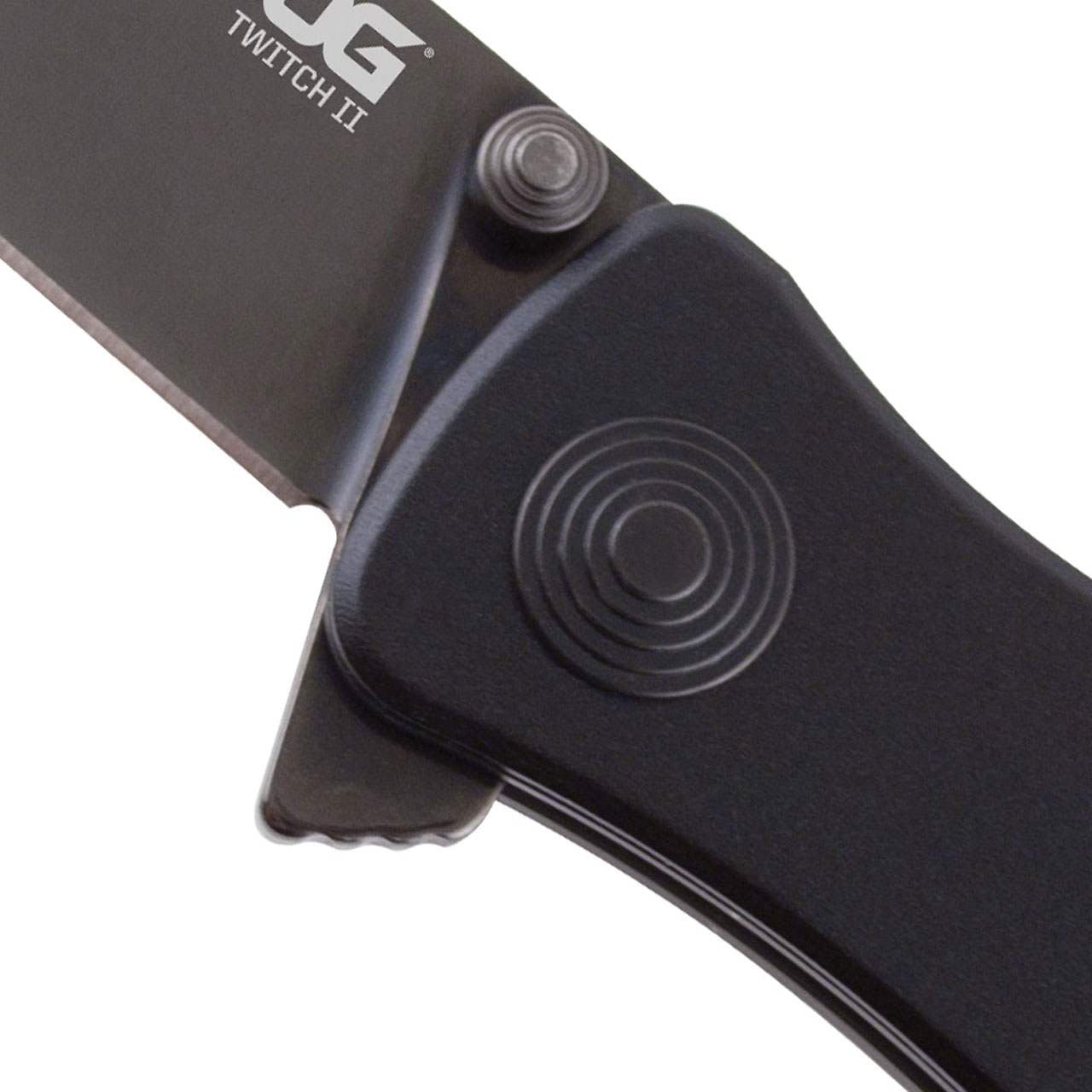 SOG Black Twitch II Folding Knife