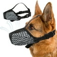 Versatile Breathable Mesh Dog Muzzle For Prevention Control And