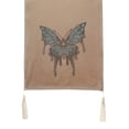 thumbnail image 3 of de Edredón de Bufanda Grande de a Prueba de Polvo de Profunda 45x180cm Patrones de Mariposa para de crema perfecl Bed Runner, 3 of 8