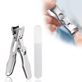 thumbnail image 2 of Cortaúñas De Acero Inoxidable Para Uñas De Los Pies Y Lima De Uñas Para Uñas Gruesas Encarnadas, Cortaúñas Para Hombres Y Mujeres Monstrate CE007624-02, 2 of 6