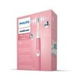 thumbnail image 3 of Philips Sonicare ProtectiveClean 4100 Plaque Control, Rechargeable Electric Toothbrush, Deep Pink Hx6815/01, 3 of 17