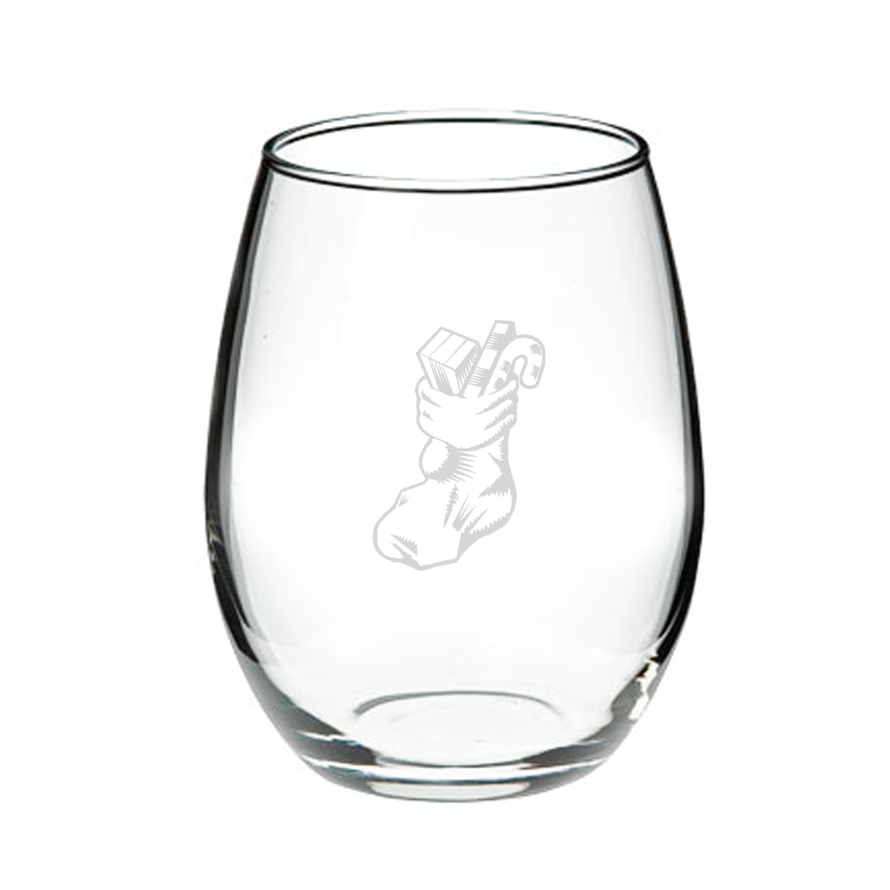 ACK 4170 Etched Stemless Wine Glass Set of 2 – ACK4170