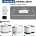 thumbnail image 4 of 24 Packs de Filtros de Reemplazo para Fuente de Agua para Gatos Petlibro, Compatibles con Fuente de Agua para Gatos Petlibro® Dockstream PLWF005 PLWF115 PLWF105 (12 Filtros de Agua de Reemplazo + 12, 4 of 8