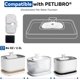 thumbnail image 4 of 24 Packs de Filtros de Reemplazo para Fuente de Agua para Gatos Petlibro, Compatibles con Fuente de Agua para Gatos Petlibro® Dockstream PLWF005 PLWF115 PLWF105 (12 Filtros de Agua de Reemplazo + 12, 4 of 8