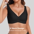 thumbnail image 3 of Daystry Womens No Underwire Bras Wireless Bra Supportive Seamless Bras Full Coverage Push Up Comfortable Everyday T-shirt Bras, 3 of 11