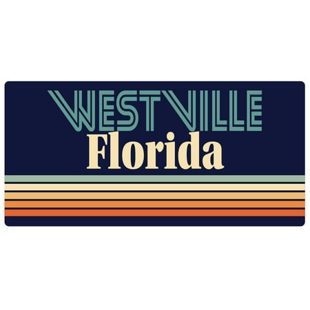 

Westville Florida 5 x 2.5-Inch Fridge Magnet Retro Design