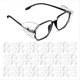thumbnail image 1 of Gafas de Seguridad Protectores Laterales para Anteojos Recetados Slipon SideShields Protectores Laterales Transparentes, 1 of 5