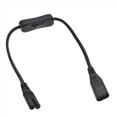 thumbnail image 5 of Iec320 C7 to C8 Power Adapter Extension Cord with Switch Control, 5 of 5