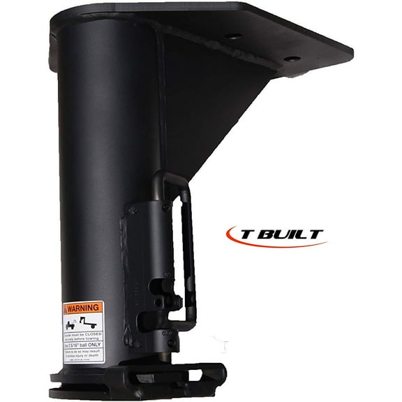 T Built 17" Fifth Wheel to Goose Neck Adapter with 7 3/4" Forward Offset