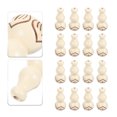 thumbnail image 4 of 200 Pcs Perles de Gourde Décoratives en Bois Accessoires de Rideau de Porte, 4 of 8