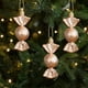 thumbnail image 4 of Christmas Special Decorative Small Pendant Plastic Electroplating Golden Color Pendants Set, 4 of 6