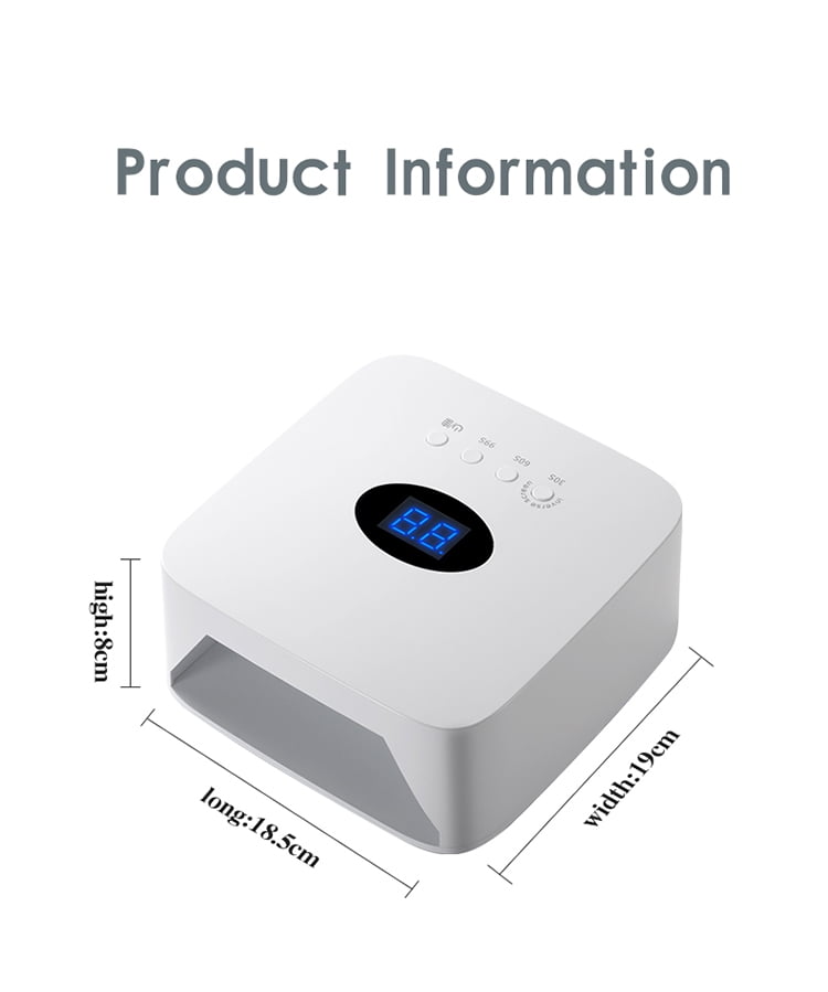 Street Vendor Essential S50 Nail Lamp Rechargeable Wireless Lithium Battery UV Lamp Nail Polish Gel UV Night Market Curing Lamp