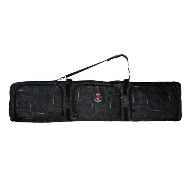 Sac de Planche à Neige avec Roues Sac de Transport Facile à Ranger avec Poignée Sac de Rangement pour Ski 166cmx32cmx18cm