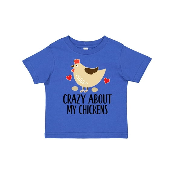 Inktastic Cute Chicken Farming Boys or Girls Toddler T-Shirt