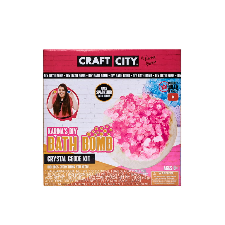 Craft City Diy Geode Bath Bomb Kit