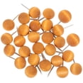 thumbnail image 2 of 100 Pcs Épingle à Pousser Décorative en Bois Tête Ronde pour Dessin Photos Planches, 2 of 8
