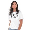 thumbnail image 5 of Addicted To Love Cute Romantic Gym Women's Graphic T Shirt Tees Brisco Brands X, 5 of 5