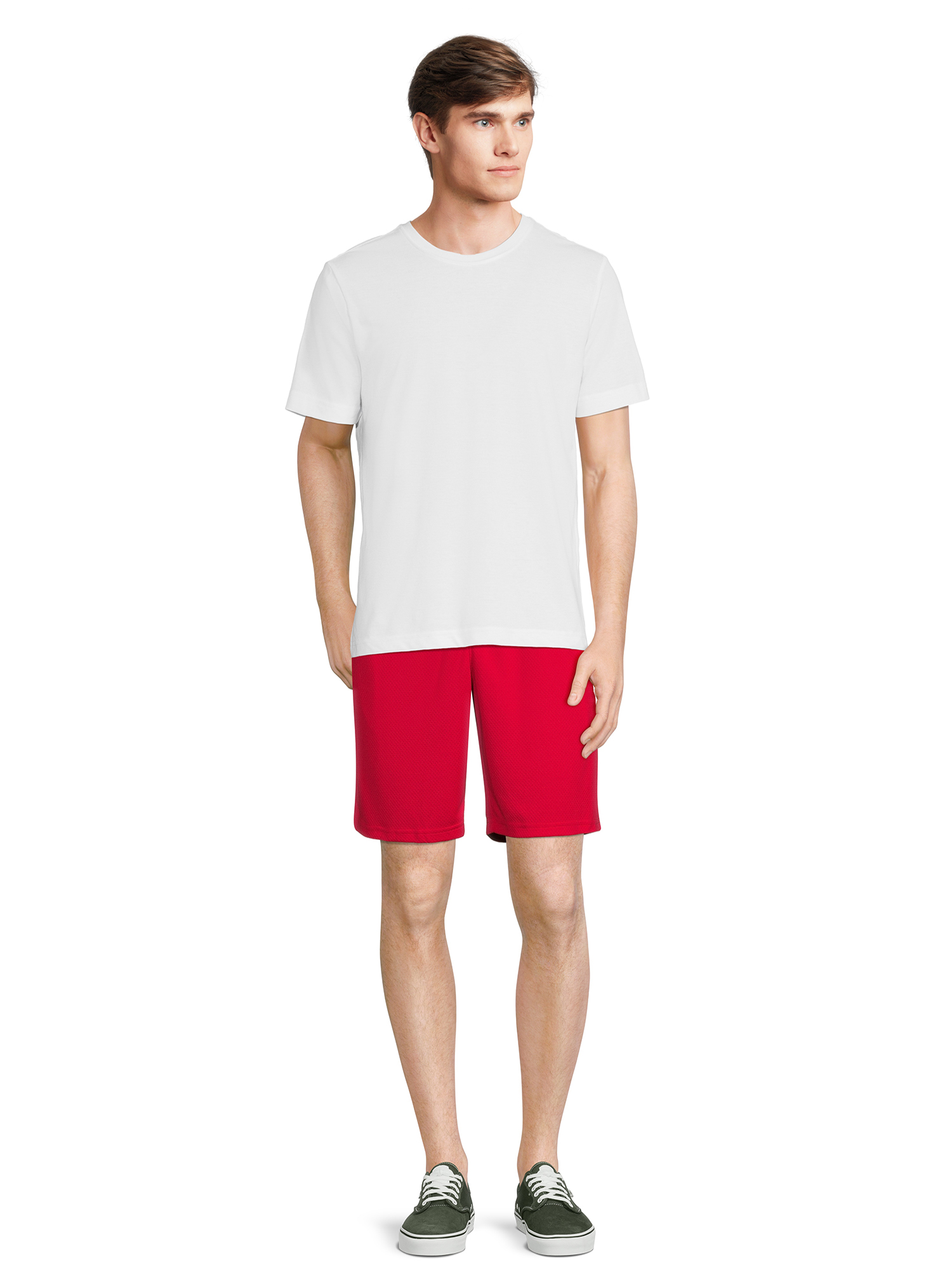Athletic Works Men's and Big Men's Mesh Gym Shorts Set, 2-Pack, Sizes S-3XL