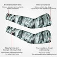 thumbnail image 5 of UV Protection Cooling Arm Sleeves Men Women Sunblock Cooler Protective Sports Running Golf Cycling Basketball Driving Long Arm Cover Sleeves, 5 of 9