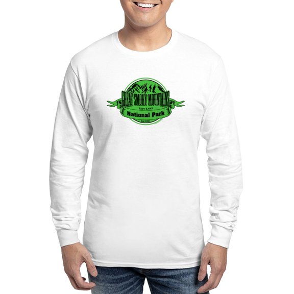 CafePress - Great Smokey Mountains 1 Long Sleeve T Shirt - Unisex Cotton Long Sleeve T-Shirt