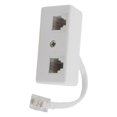 thumbnail image 3 of 2X 6P4C RJ11 Male to Dual Female Telephone Line Splitter Connector Adapter, 3 of 3