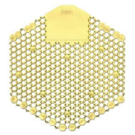 Fresh Products FRS3WDS60CIT Wave 3D Urinal Screen Citrus 10 Per Box Case of 6