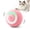 Pink, variant on DAYBETTER Interactive Cat Ball Toy for Indoor Cats, Automatic Rolling & USB Rechargeable with LED Light, Pink