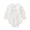 White, variant on Otqutp Toddler Party Jumpsuit Baby Girls Romper Long Sleeved Bow Solid Color Harness Outside Bodysuit Romper Summer Jumpsuit