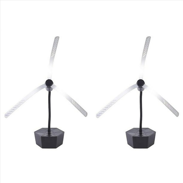 2X Abanicos de Moscas para Mesas Abanicos de Moscas Recargables para Alimentos Mantienen Alejadas A las Moscas Ventiladores Repelentes de Moscas Flexibles para Mesas Al Aire Libre