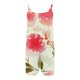 thumbnail image 2 of Gibobby pantalones siameses Mono de talla grande con estampado de hojas para mujer con cordones y un hombro con bolsillos(Rosa， M), 2 of 4