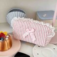thumbnail image 6 of Lace Floral Storage Pouch, Polyester Spandex Three-dimensional Bag, Outdoor Travel Handbag for Makeup and Stationery, Weather-resistant Daily, Topliu, 6 of 9