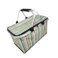 thumbnail image 4 of Enfriador térmico, impermeable, aislado, para el almuerzo, bolsa de almacenamiento para picnic, contenedor Rayas amarillas kusrkot Almacenamiento con aislamiento portátil, 4 of 5