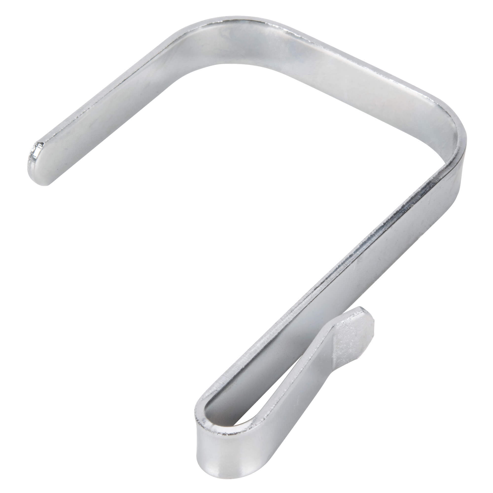 Omega Products Corporation Small Chrome Snap-On J-Hook for Wire Shelving