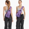 thumbnail image 4 of Butterfly Sling Backpack for Women Women – Cute Floral Pattern Aesthetic Bag with Colorful Butterflies – Artistic Small Shoulder Purse for Butterfly Lovers, 4 of 4