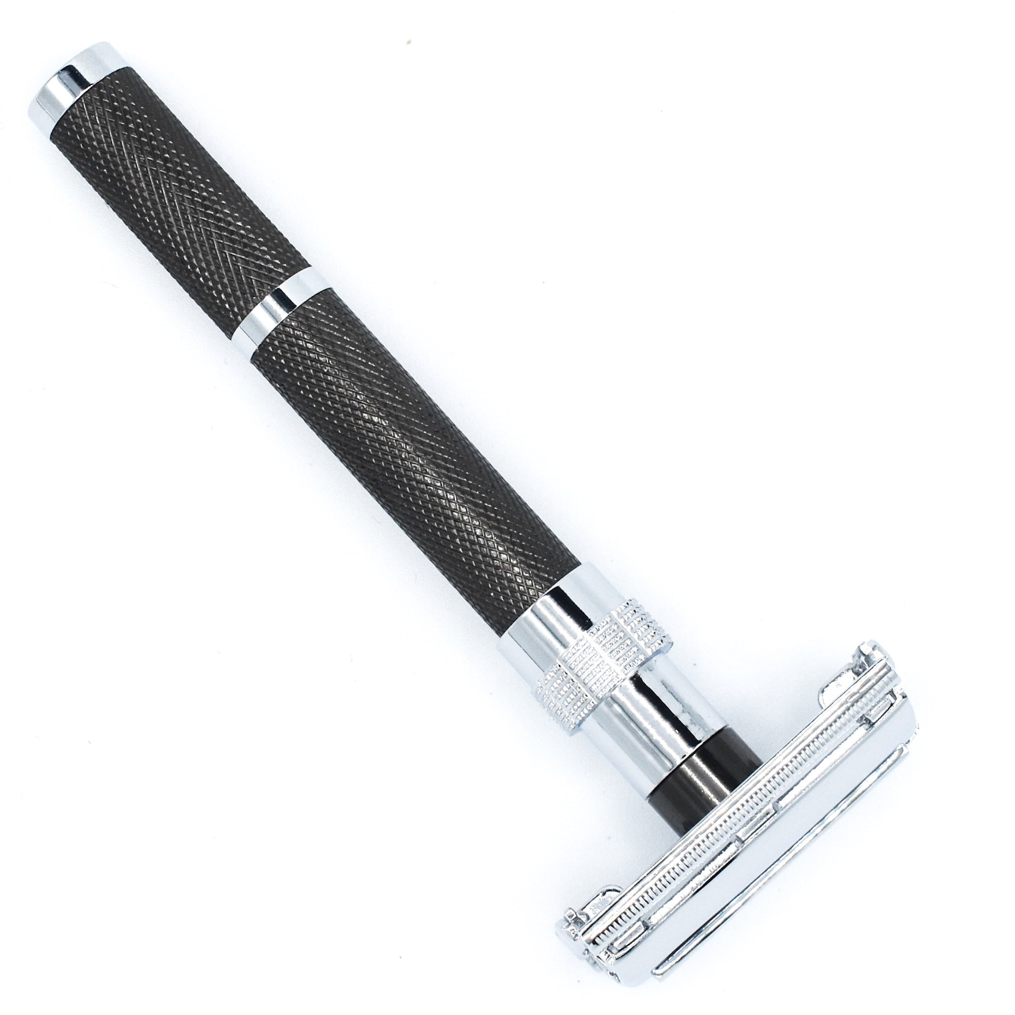 Parker Safety Razor 96R Men's Safety Razor Shave Set - Pure Badger Brush, Shave Stand & Razor