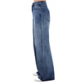 thumbnail image 3 of LWavelet Womens High Waisted Wide Leg Jeans Loose Fit Daily Casual Denim Pants Blue XL, 3 of 6