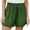 Green, variant on hotojiny Plus Size Shorts for Women Lounge Wide Leg Comfy Pull on Shorts Loose Casual Elastic Waist Shorts