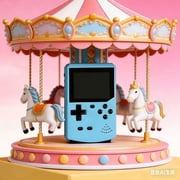 2026 Portable Handheld Gaming Console, Lightweight Compact with Rich Games for Outdoor Fun. Perfect Birthday Gift - Includes Console, USB Cable, Manual